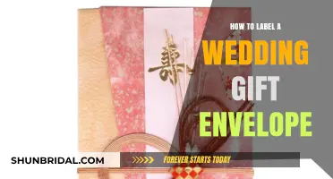 Elegant Envelope Etiquette: Mastering the Art of Labeling Wedding Gifts