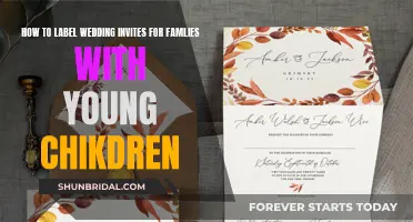 Guide to Labeling Wedding Invites for Families with Young Children