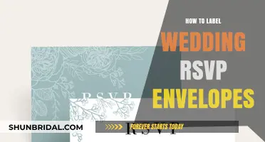 Guide to Labeling Wedding RSVP Envelopes Perfectly