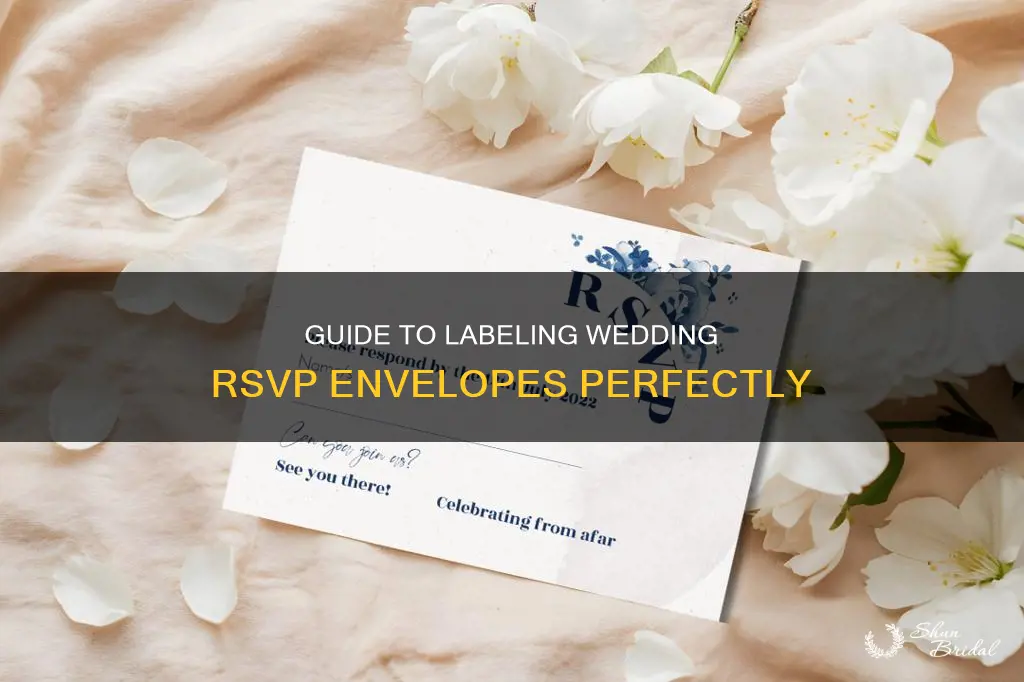 how to label wedding rsvp envelopes