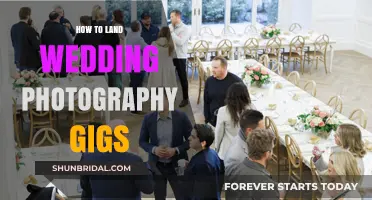 Get Wedding Photography Gigs: Tips for Success