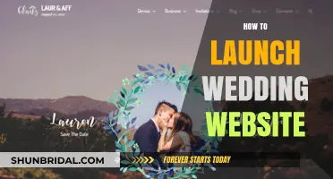 Create Your Dream Wedding Website: A Step-by-Step Guide to Launching