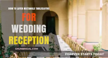 Layered Tablecloths: A Guide for Wedding Reception Styling