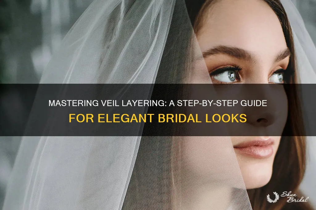 how to layer veils