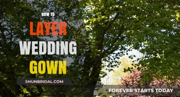 Mastering the Art of Layering Your Dream Wedding Gown