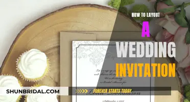 Designing Wedding Invitations: Layout Tips and Tricks