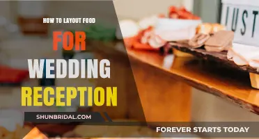 Planning a Wedding Reception Food Layout: A Guide