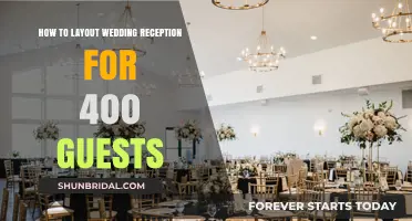 Planning a Grand Wedding Reception for 400 Guests