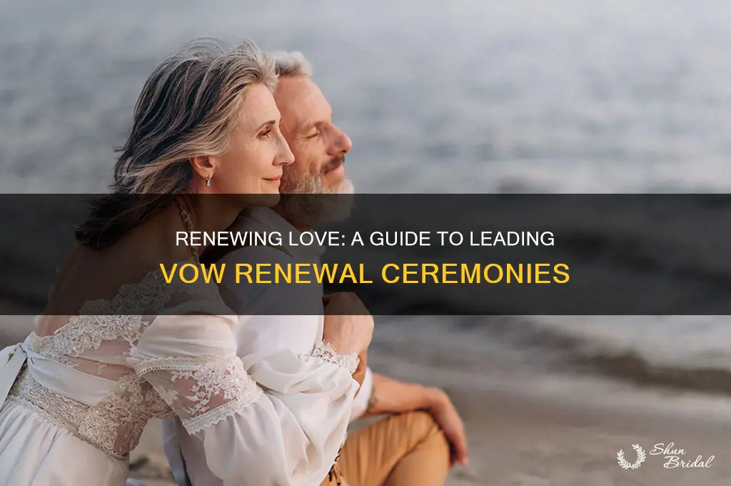 how to lead a vow renewal ceremony