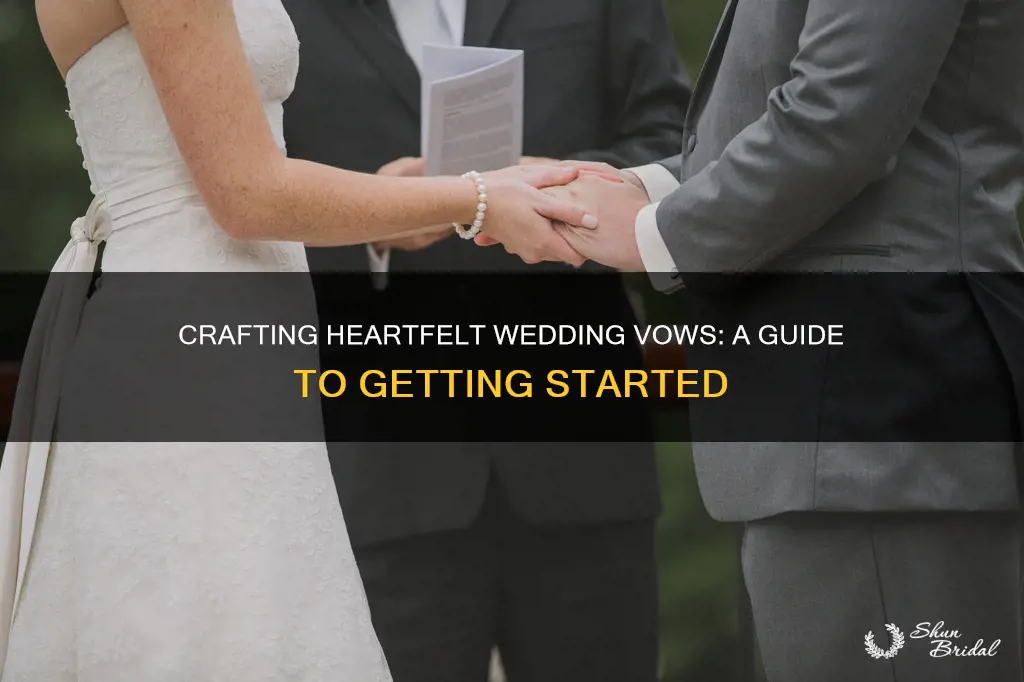 how to lead in to wedding vows
