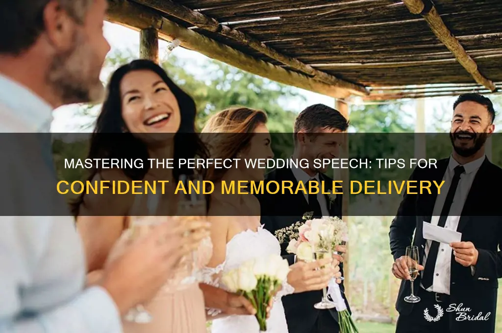 how to learn a wedding speech