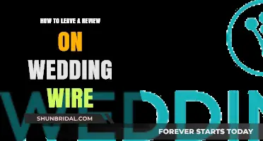 How to Leave a Review on Wedding Wire: A Step-by-Step Guide