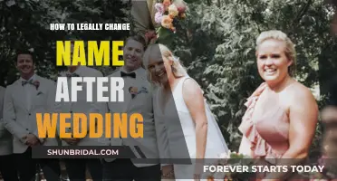 Legally Changing Your Name Post-Wedding: A Step-by-Step Guide