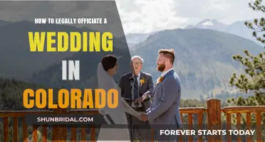 Legally Officiate a Wedding in Colorado: A Step-by-Step Guide