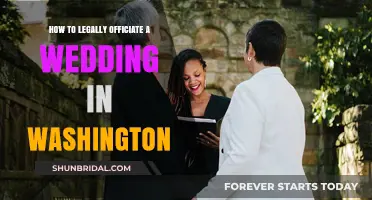 Legally Officiate a Wedding in Washington: A Step-by-Step Guide