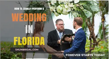 Legally Perform a Wedding in Florida: A Step-by-Step Guide
