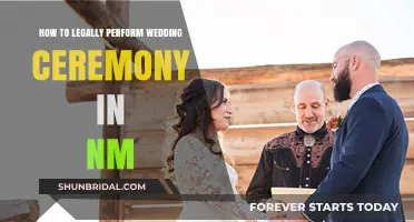 Legally Perform a Wedding Ceremony in New Mexico: A Step-by-Step Guide