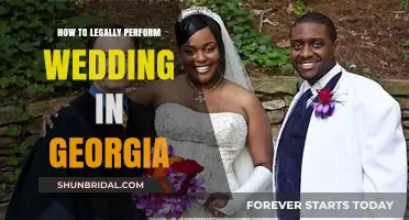Legally Perform Weddings in Georgia: A Step-by-Step Guide