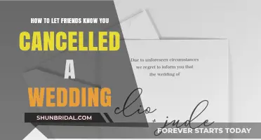 Cancelling Your Wedding? How to Gently Share the News with Friends