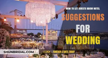 Thoughtful Tips: Sharing Hotel Suggestions with Wedding Guests Effortlessly