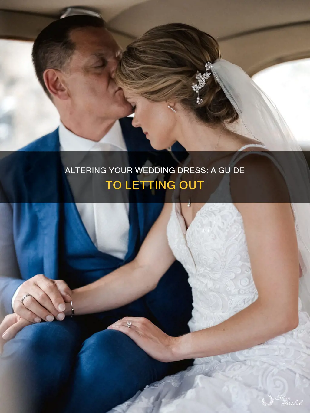 how to let out a wedding dress