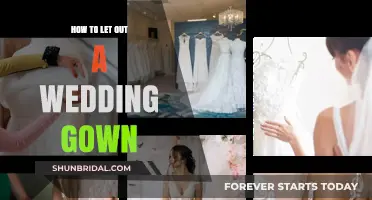 Altering Your Wedding Gown: A Step-by-Step Guide to Letting It Out