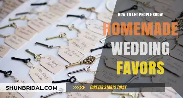 Creative Ways to Share Your Homemade Wedding Favors with Guests