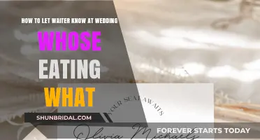 Seamless Wedding Dining: How to Inform Waiters of Guest Meal Choices