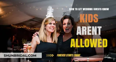 Adults Only Wedding: How to Kindly Inform Guests Kids Aren't Invited