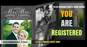 Announcing Your Wedding Registry: A Guide for Guests to Find Gifts