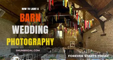 Lighting Tips for Barn Wedding Photography