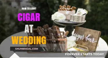 Elegant Cigar Lighting Tips for Your Wedding Celebration