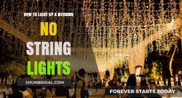 Creative Wedding Lighting Ideas Without String Lights: Brighten Your Big Day