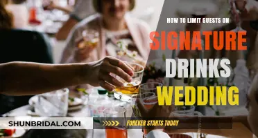 Smart Strategies to Control Guest Access to Signature Wedding Drinks