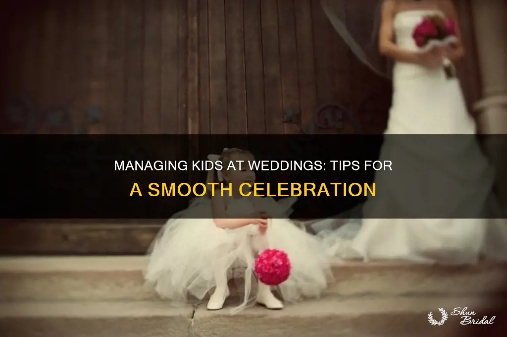 how to limit kids at wedding