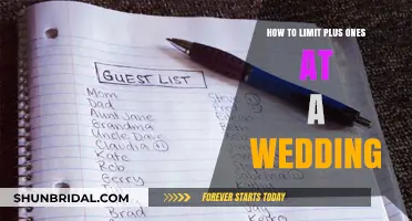 Mastering Wedding Guest Lists: Strategies to Limit Plus Ones Gracefully