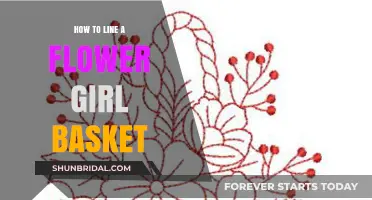 Easy Steps to Line a Flower Girl Basket for Weddings