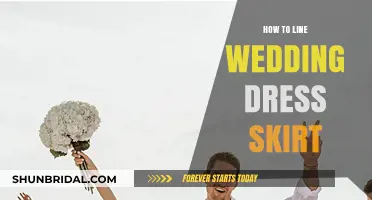 Lining Your Wedding Dress Skirt: A Step-by-Step Guide
