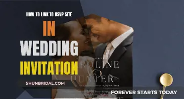 RSVPing Made Easy: Linking Your Wedding Website