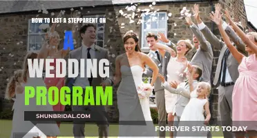Honoring Stepparents: A Guide to Including Them in Your Wedding Program