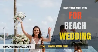 Guide to Beach Wedding Attire
