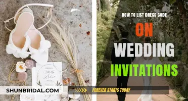 Guide to Including Dress Code on Wedding Invitations