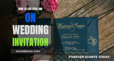 Etiquette Guide: Listing Plus Ones on Wedding Invites