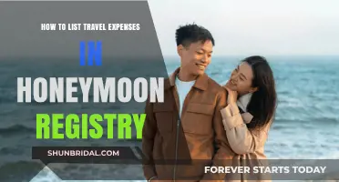 Honeymoon Registry Tips: Organizing and Listing Your Travel Expenses