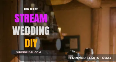 DIY Wedding Live Streaming: Easy Steps to Share Your Big Day
