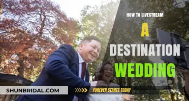 Livestream Your Destination Wedding: Tips for a Seamless Virtual Celebration