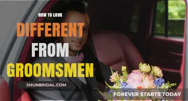 Stand Out with Style: Groom's Guide to Differentiate from Groomsmen