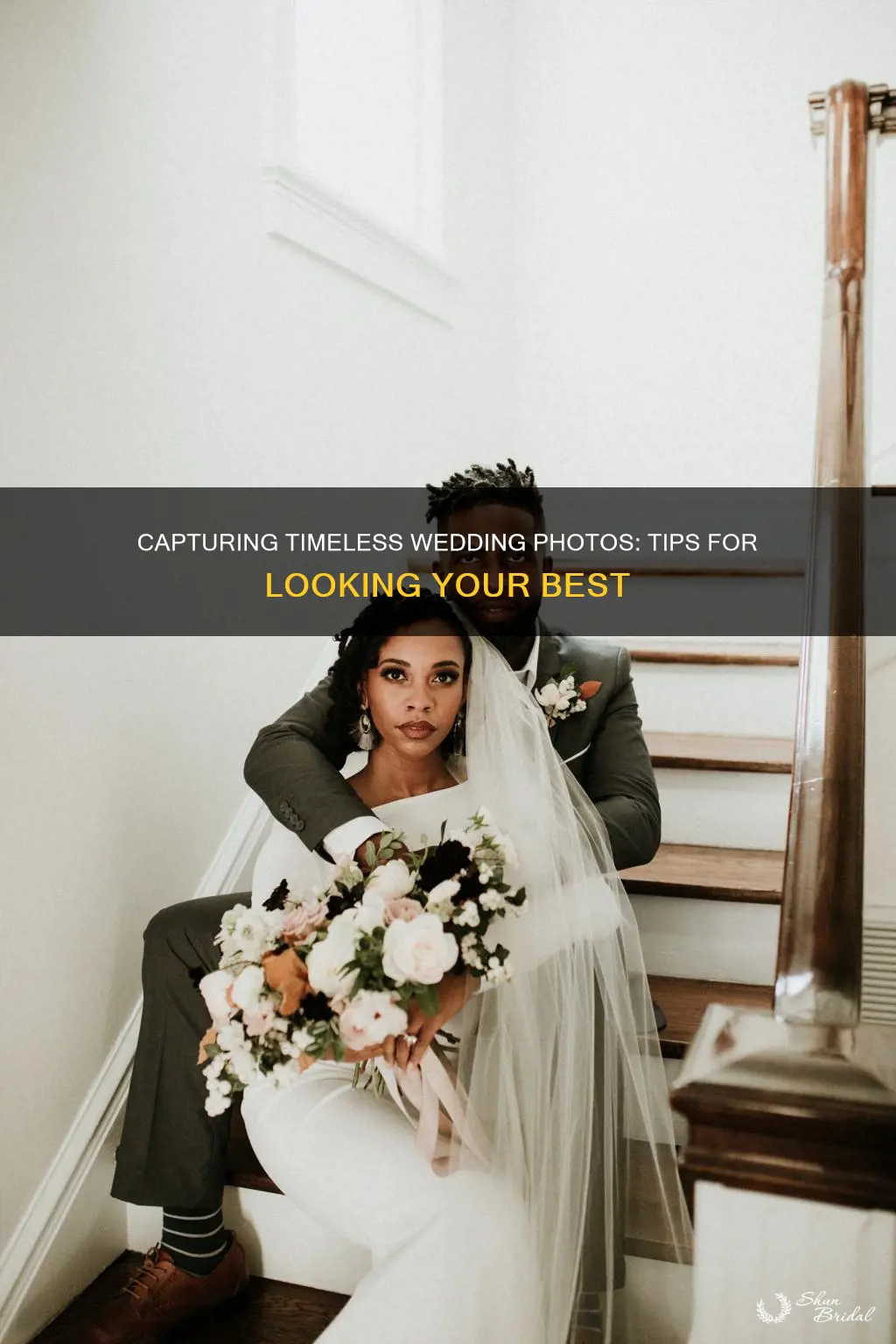 how to look good in a wedding photo