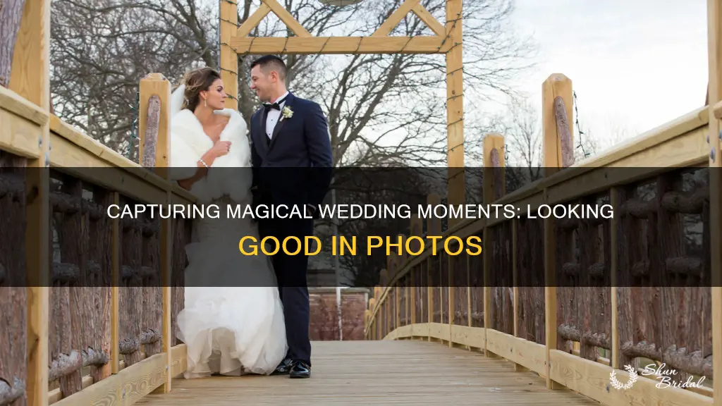 how to look good in wedding photographs