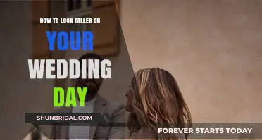 Elevate Your Wedding Look: Tips to Appear Taller on Your Big Day